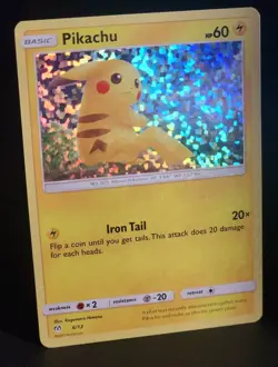Pokemon TCG Pikachu 6/12 McDonalds 2019 Holo Promo Pokemon Card - Image 4