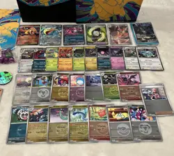 Pokemon Ascended Heroes Opened ETB 150+ Bulk Cards! Holo Rare+Reverse Holo+UR/IR - Image 2