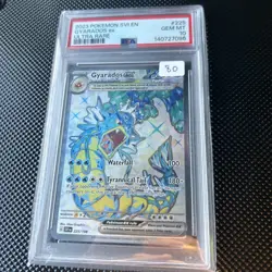 Gyarados EX Scarlet & Violet Holo Pokemon Card PSA 10 Gem Mint 225/198 psa 10 - Image 1