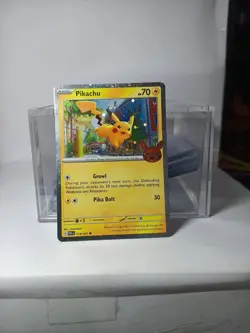 Halloween 2024 Pokemon Trick Or Trade Pikachu Tcg NM Pika - Image 1