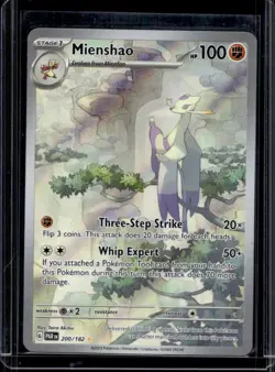 2023 Pokemon SV Paradox Rift Mienshao #200/182 - Image 1