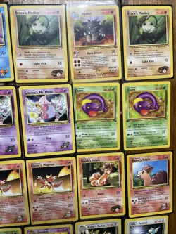 TCG Pokemon Mixed Card Lot Vintage. Jungle, Fossil, Gym Heroes 23 Cards - Image 3