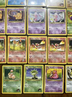 TCG Pokemon Mixed Card Lot Vintage. Jungle, Fossil, Gym Heroes 23 Cards - Image 4