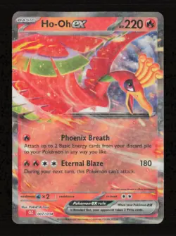 Ho-oh ex 007/034 Trading Card Game Classic Holo Pokemon Card NM #638 - Image 1