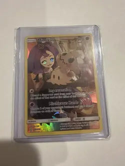 Mimikyu Holo Secret Rare Pokemon Cosmic Eclipse Full Art 245/236 - Image 1