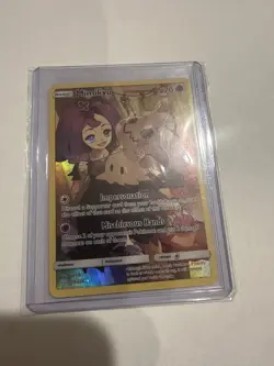 Mimikyu Holo Secret Rare Pokemon Cosmic Eclipse Full Art 245/236 - Image 3