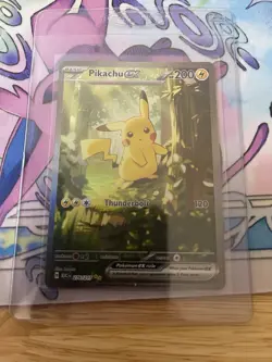 Pokemon Pikachu EX Full Art Foil Card 276/217 200 HP 120 Attack - Image 1