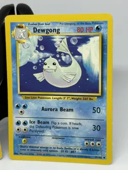 Pokemon TCG Seel 41, Dewgong 25, Staryu 65, Starmie 64/102 BASE SET Cards LP - Image 5