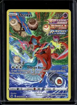 2023 Pokemon SWSH Crown Zenith Deoxys Galarian Gallery #GG12/GG70 - Image 1