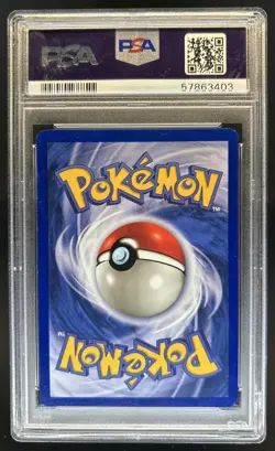 1999 Pokemon Fossil 1st Edition Tentacool #56/62 PSA 9 - Image 2