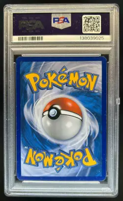 2013 Pokemon Black & White Dragons Exalted Rayquaza Full Art #123 PSA 8 - Image 2