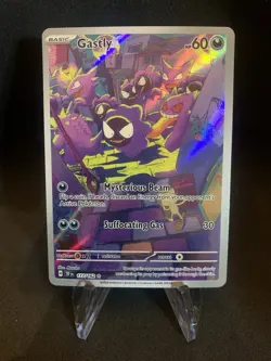 Pokemon TCG Gastly Scarlet & Violet Temporal Forces 177/162 IR NM/MT - Image 1