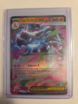 Pokemon TCG Mega-Charizard X Ex Double Rare 013/094 Phantasmal Flames NM - Image 1