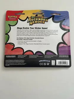 (x3) Pokemon Ascended Heroes Charmander Tech Sticker Collection - Image 4