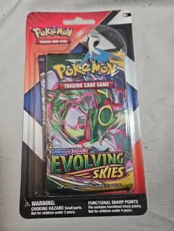 New POKEMON EVOLVING SKIES/CHILLING REIGN 2 PACK CHECKLANE BLIS LATIOS PIN RAY - Image 1