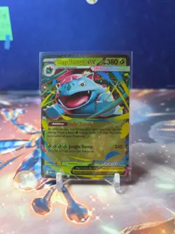 Mega Venusaur ex Double Rare Pokemon TCG ME01: Mega Evolution 003/132 - Image 1