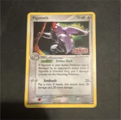 Pokemon Vigoroth 41/108 Power Keepers Uncommon Stage 1 70 HP Reverse Holo - Image 1