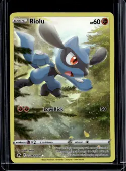 2023 Pokemon SWSH Crown Zenith Riolu Galarian Gallery #GG26/GG70 - Image 1