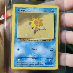 Staryu Trainer Deck B 65/102 Pokemon 1999 NM Box Fresh - Image 1