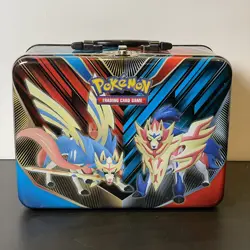 *NO PACKS* Pokemon 2020 Spring Collector's Chest Tin Sword & Shield New Open - Image 1