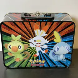 *NO PACKS* Pokemon 2020 Spring Collector's Chest Tin Sword & Shield New Open - Image 3