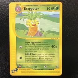 Pokemon TCG Exeggutor #12/147 Rare CCG Aquapolis LP - Image 1