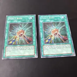 2 x Hero’s Bond PP02-EN012 Yu-Gi-Oh Card - LP - Image 1