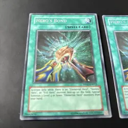 2 x Hero’s Bond PP02-EN012 Yu-Gi-Oh Card - LP - Image 2