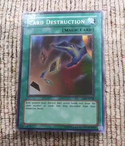 Card Destruction SDY-E038 Super Rare Played UNL Edition Yugioh Magic Card - Image 2