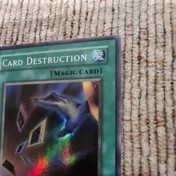 Card Destruction SDY-E038 Super Rare Played UNL Edition Yugioh Magic Card - Image 4