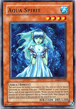 Aqua Spirit DB2-EN006 Yu-Gi-Oh! Light Play Unlimited - Image 1