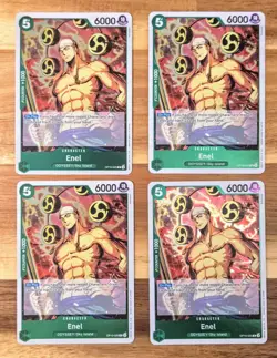 4x Enel OP10-025 R (Playset) | NM | Royal Blood | One Piece TCG | English - Image 1