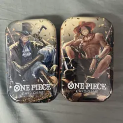 One Piece TCG Lot of (2), Mini Tin Vol. 2, OP-13 Sealed - Image 1
