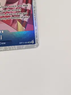 Nami (054) OP11-054 A Fist of Divine Speed Foil One Piece - Image 4