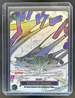 2026 One Piece Azure Sea's Seven Ground Death Rare Alternate Art #OP14-096 - Image 1