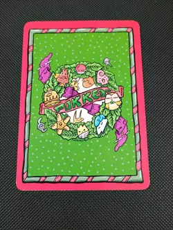 Pokkedo Trisna Tyrantitar 14/30 HoHo Holiday/Christmas V2 Derpy Pokemon Card - Image 2