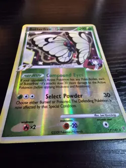 Butterfree FB 17/147 Supreme Victors Reverse Holo Rare Pokemon Card - LP/MP - Image 2