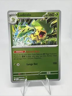 Ludicolo 007/094 Phantasmal Flames Reverse Holo Uncommon Pokemon TCG Card - Image 1