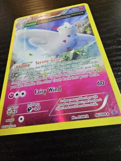 Togekiss 46/108 XY Roaring Skies Holo Rare Pokemon Card - LP - Image 2