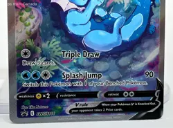 Vaporeon V - SWSH181 Alternate Art Pokemon Promo TCG Trading Card - Image 4
