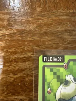 [LP] Pokemon Card Japanese Carddass Bulbasaur File No.001 1997 Bandai - Image 2