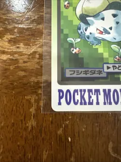 [LP] Pokemon Card Japanese Carddass Bulbasaur File No.001 1997 Bandai - Image 4