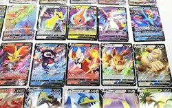 Lot of 54 V, VStar, & VMax Pokemon TCG Trading Cards - Image 4