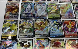 Lot of 54 V, VStar, & VMax Pokemon TCG Trading Cards - Image 5