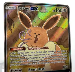 Eevee GX - SM233 Full Art Pokemon Black Star Promo Trading Card - Image 2
