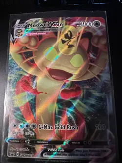 Meowth VMAX SWSH005 SWSH: Sword & Shield Promo Cards Holo - Image 2
