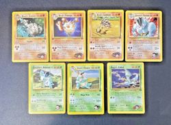 Vintage Pokemon Gym Challenge 7 Card Lot - Rares, 1st Eds, & More - LP/MP - Image 1