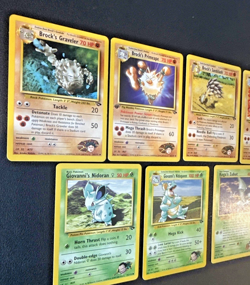Vintage Pokemon Gym Challenge 7 Card Lot - Rares, 1st Eds, & More - LP/MP - Image 2