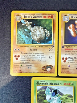 Vintage Pokemon Gym Challenge 7 Card Lot - Rares, 1st Eds, & More - LP/MP - Image 4