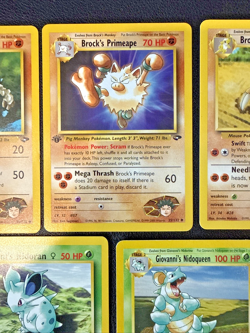 Vintage Pokemon Gym Challenge 7 Card Lot - Rares, 1st Eds, & More - LP/MP - Image 5
